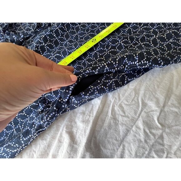 T ByTalbots  Button-Front Dress Size‎ M Navy/ White Tennis Pickleball - Picture 8 of 11